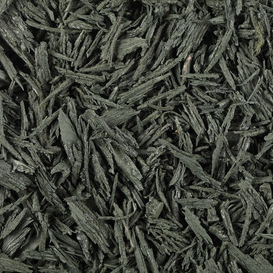 Green Rubber Mulch - Resin Mill