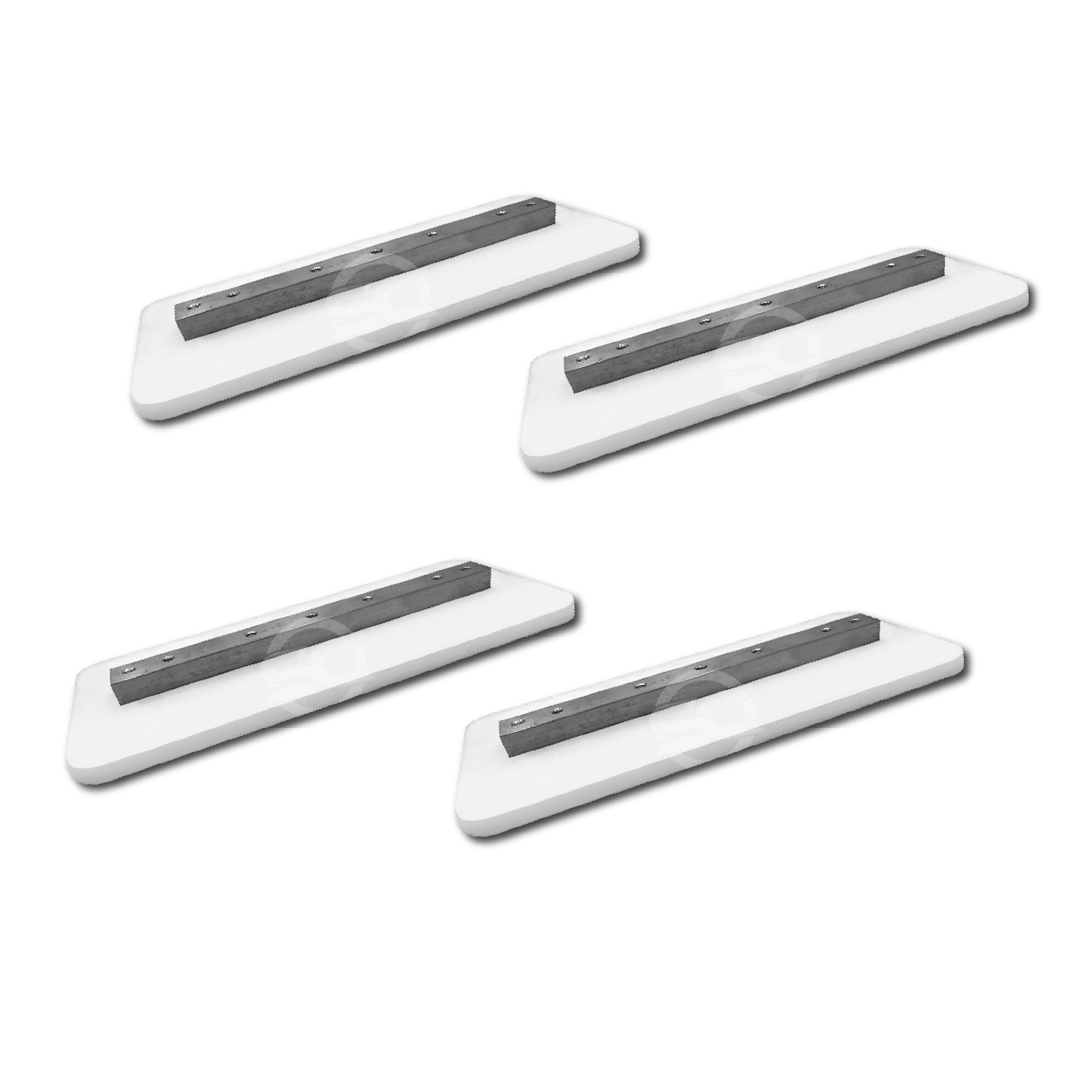 Quattromix Power Pole Plastic Trowel Blades - Resin Mill