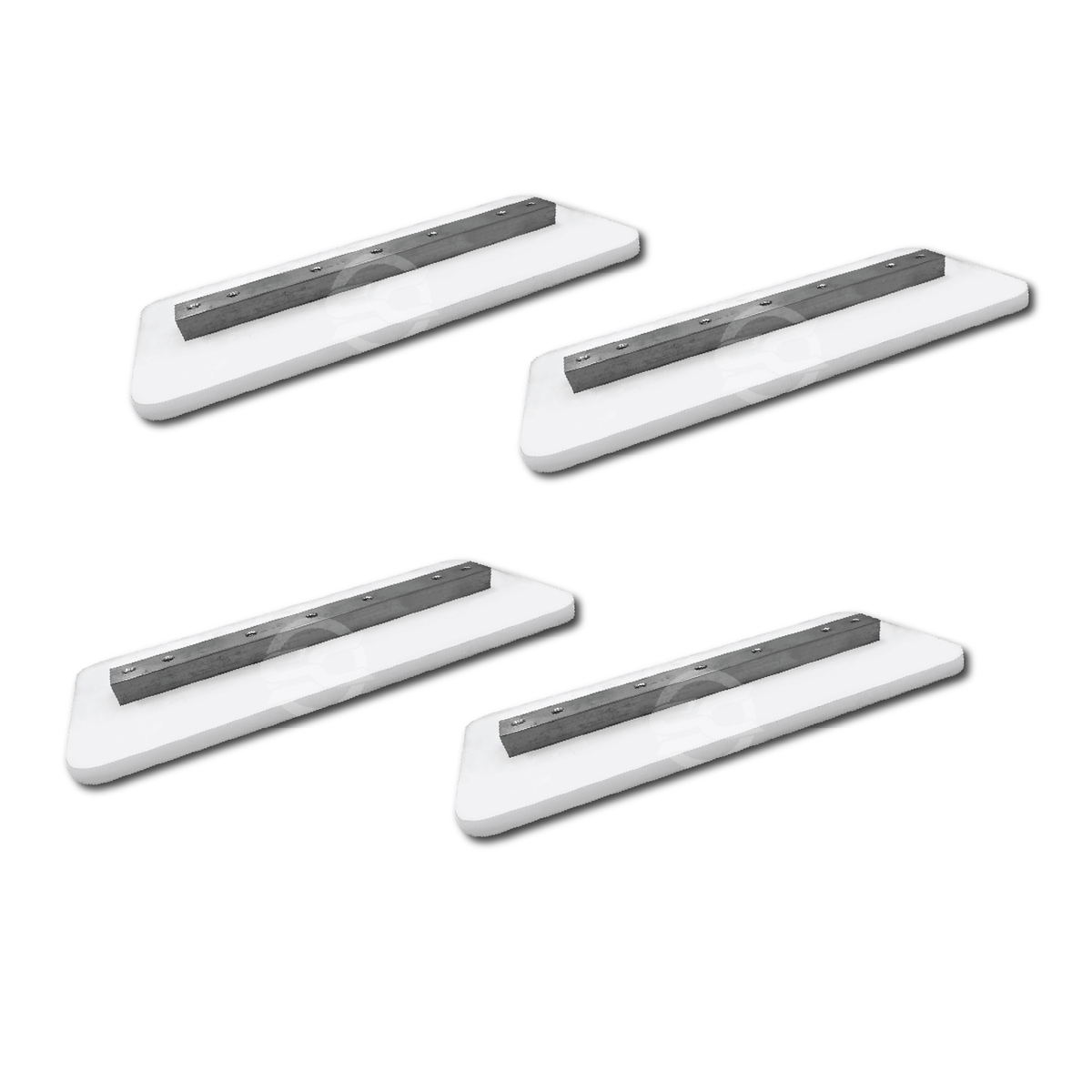 Quattromix Power Pole Plastic Trowel Blades - Resin Mill