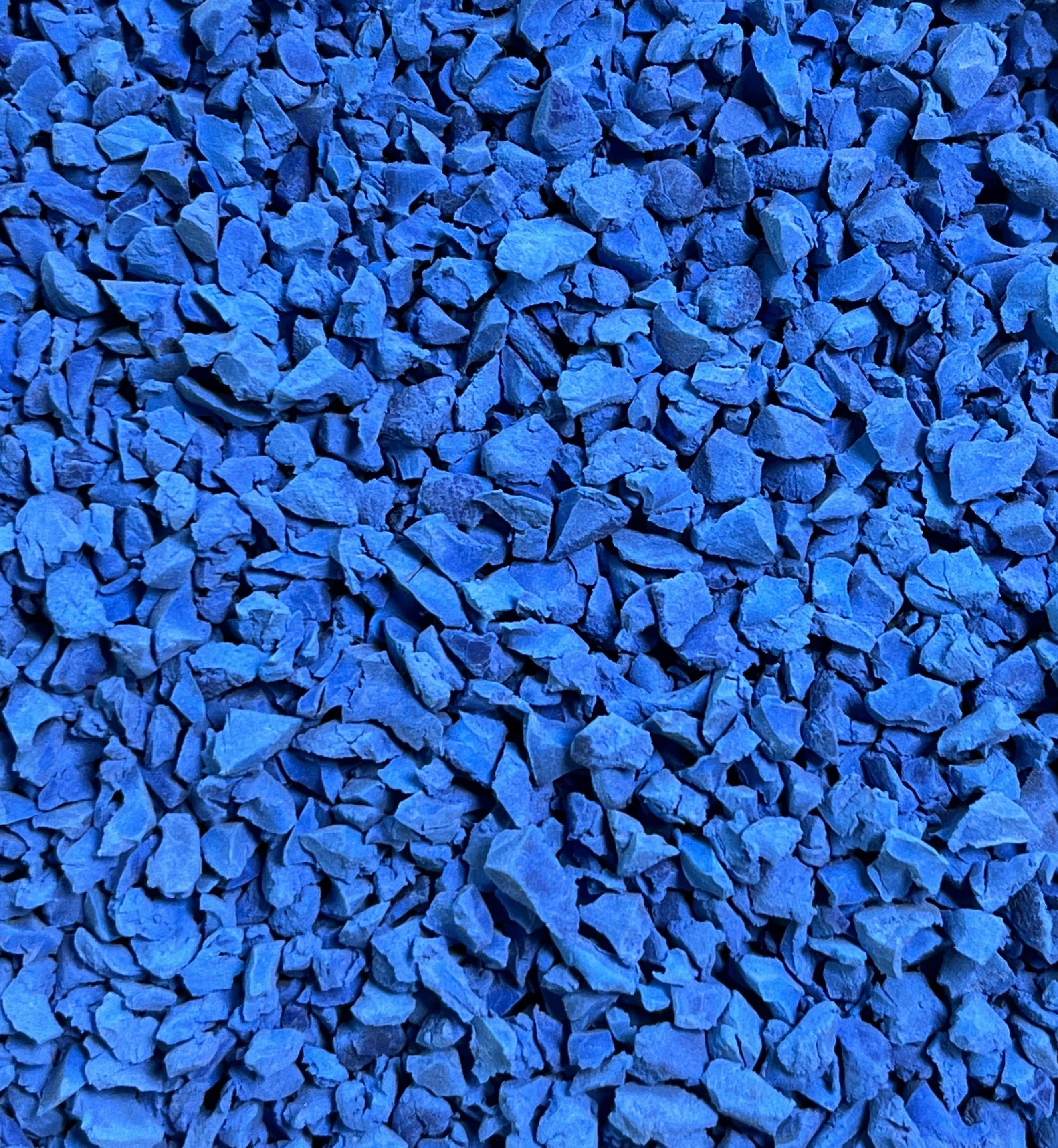 Dark Blue Rubber Crumb EPDM 1 - 4mm 25kg - Resin Mill