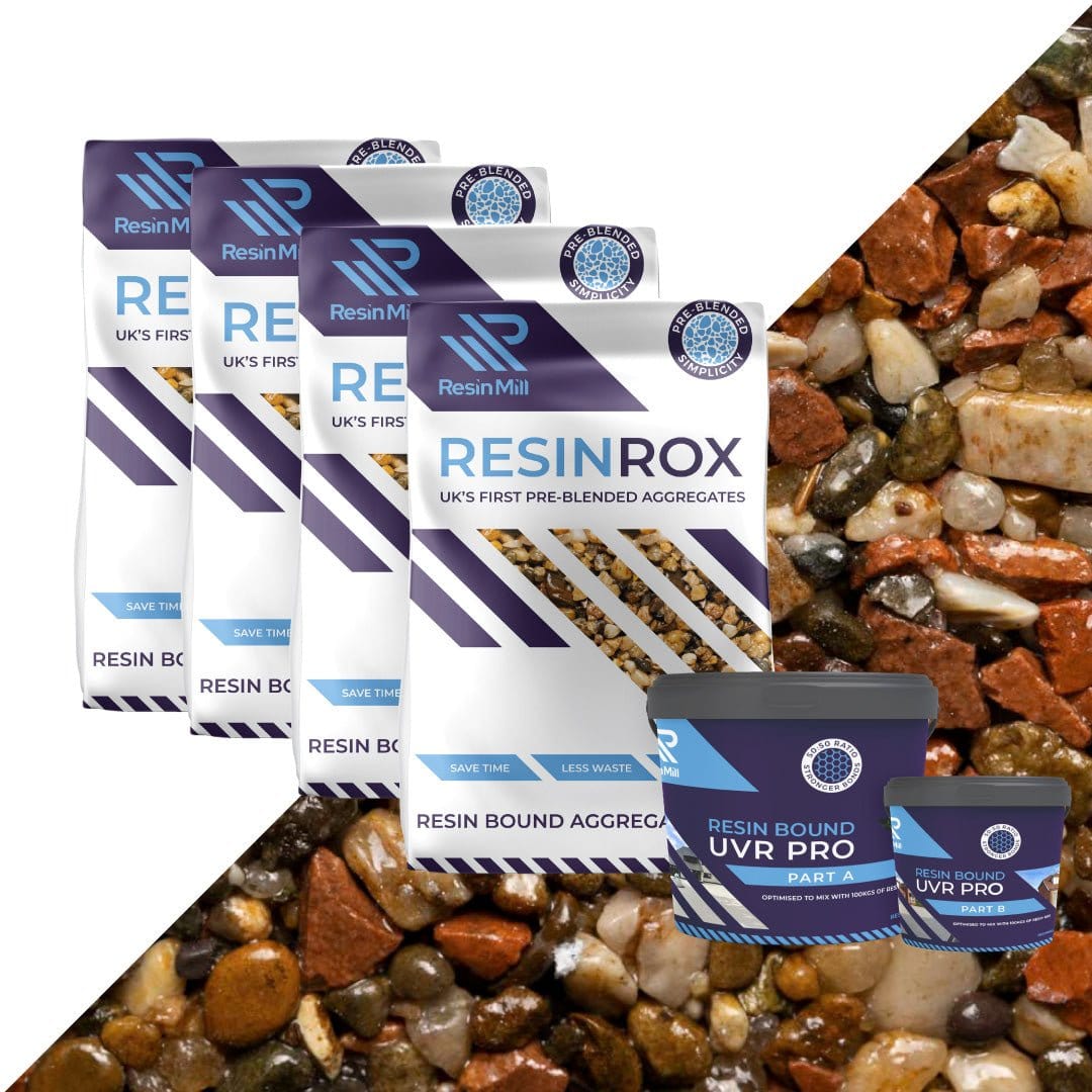 Evening Rose UV Resin Bound Mix - Resin Mill