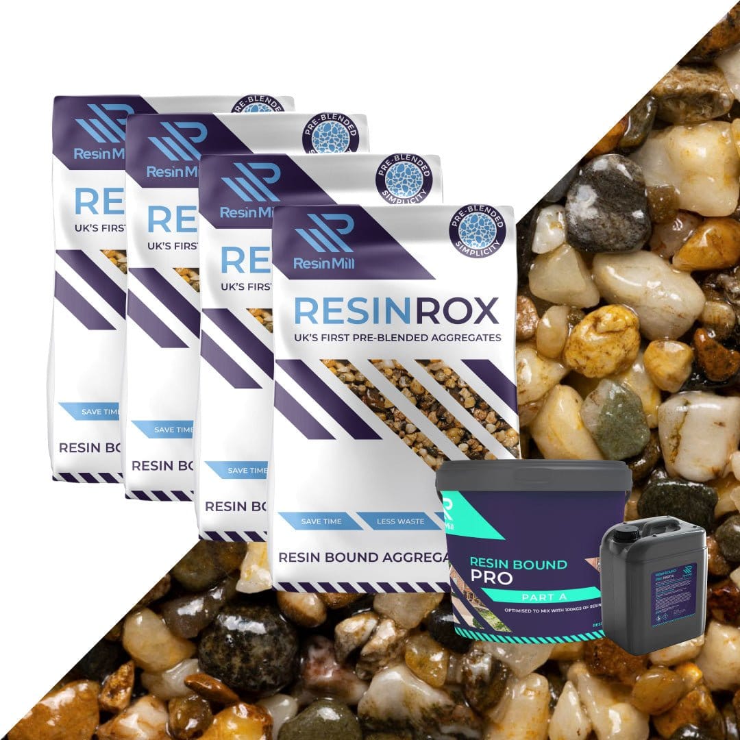 Farmhouse Gold Non-UV Resin Bound Mix - Resin Mill